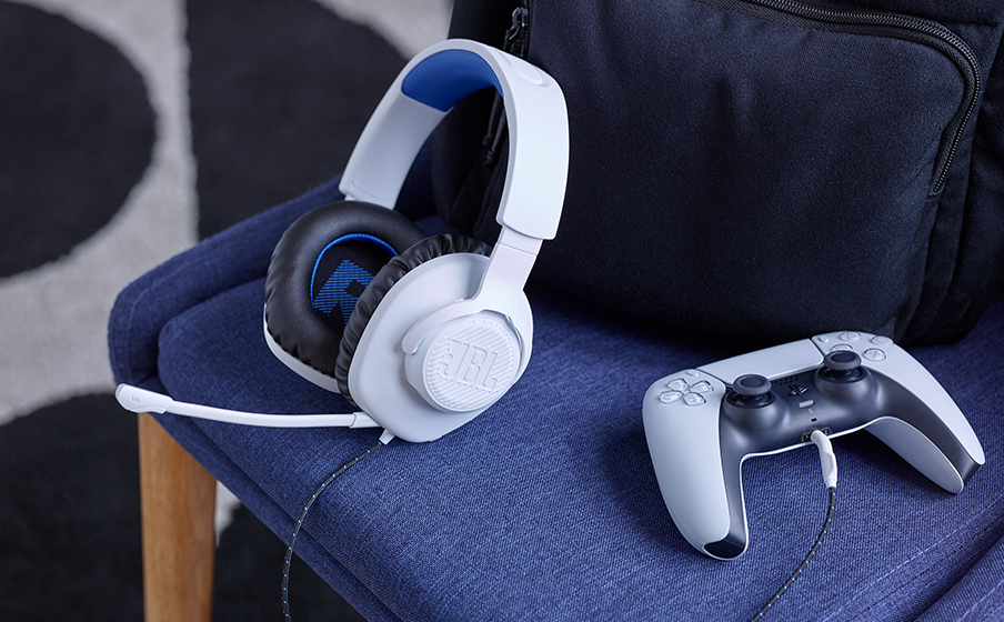 JBL Quantum 100P Console Jogue ainda mais com o conforto da espuma de mem&oacute;ria - Image